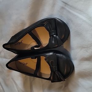 Toddler Girls Black Ballet Flats